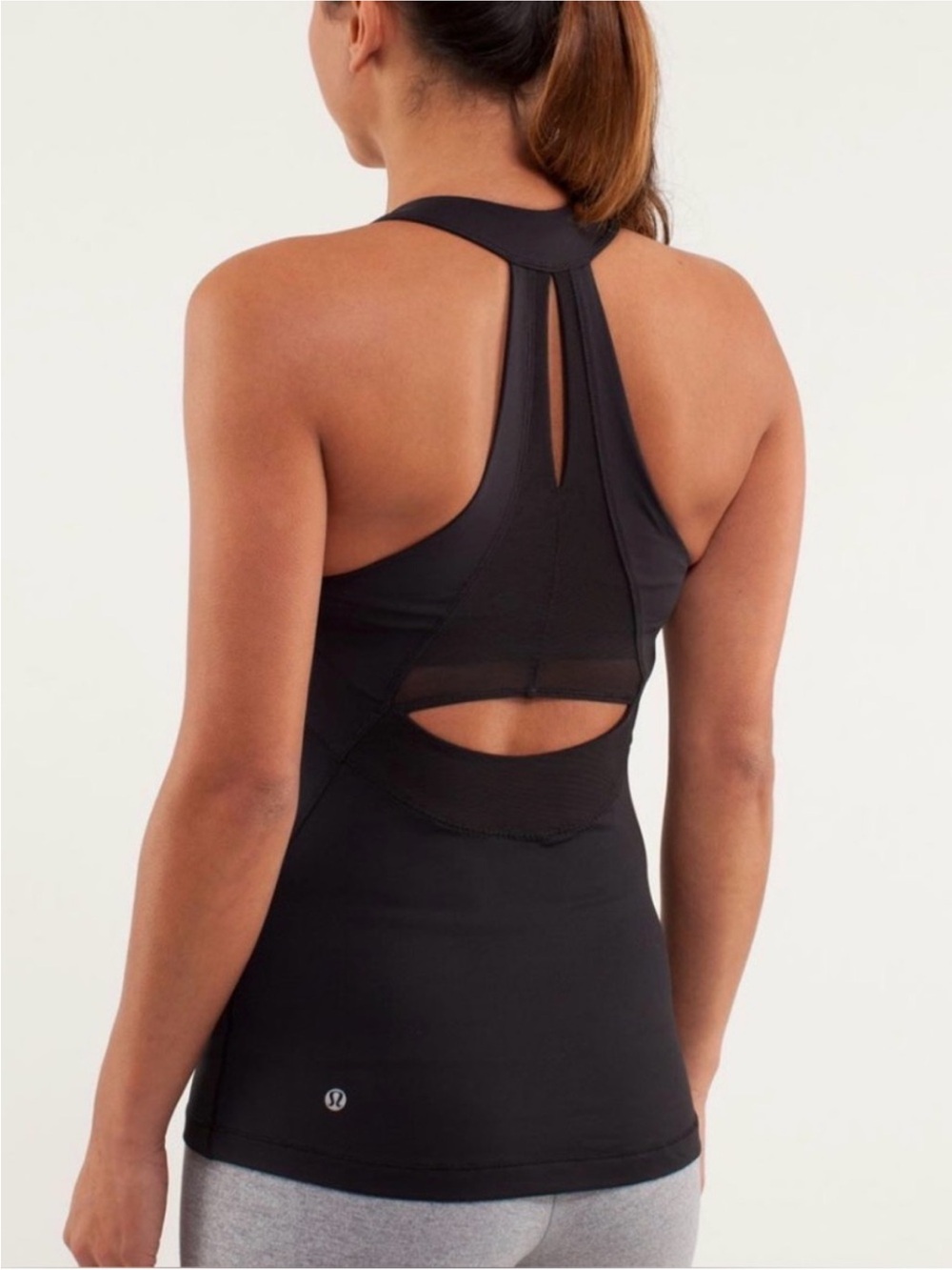 EUC lululemon athletica Black Make it Count Workout bra Tank size small